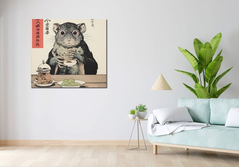 Obraz 100x90cm Kulinarne Rozważania zdjęcie 2