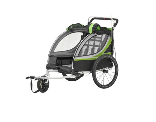 PRZYCZEPKA ROWEROWA MAX 45KG JOGGINGU WÓZEK ROWER SPACER na Arena.pl