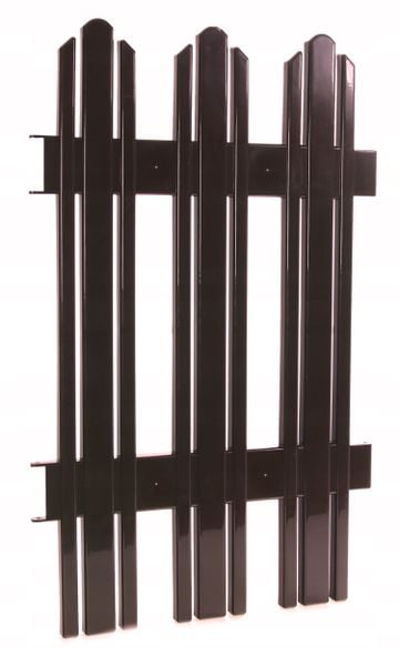 POLSKI MEGA PŁOTEK z PCV Wys 81cm BRĄZOWY, 1 panel zdjęcie 8