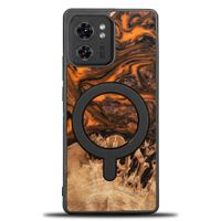 etui bewood unique na motorola edge 40 - orange z magsafe