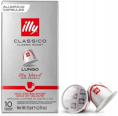KAWA NESPRESSO illy Zestaw Lungo Classico 40szt na Arena.pl