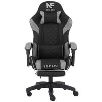 fotel core black/dark gray