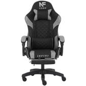 fotel core black/dark gray