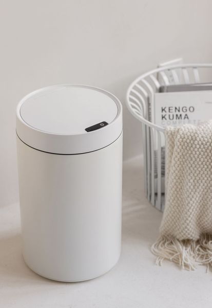 Kosz na śmieci automatyczny JUNK biały zdjęcie 6