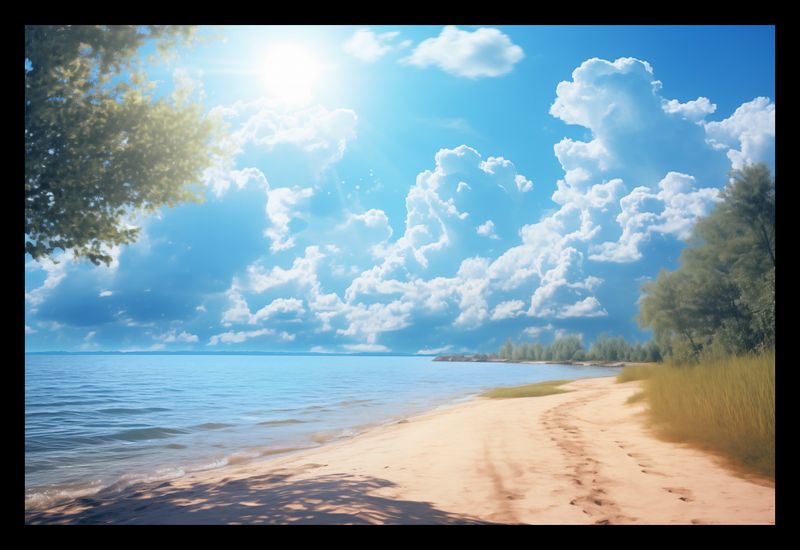 Plakat 30x20cm Letni Dzień zdjęcie 2