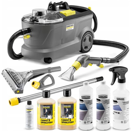 Odkurzacz piorący KARCHER PUZZI 10/1 Profesjonalny + zestaw do prania XXL na Arena.pl