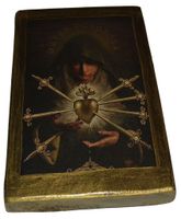 Ikona Matka Boska Bolesna Siedmiobolesna Mater Dolorosa