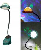 Lampka nocna XunHe różowy z projektorem