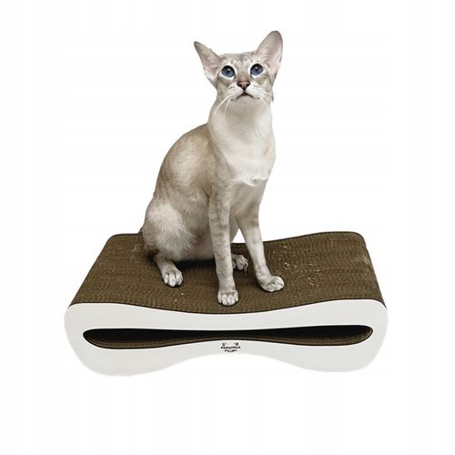 Drapak dla kota kartonowy 51x25x14 MONO ADELECAT DUŻY LEGOWISKO NISKI na Arena.pl