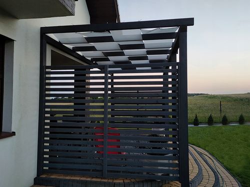 PAS ALTANOWY ŻAGIEL PRZECIWSŁONECZNY NA PEROGLĘ ALTANĘ TARAS BIAŁY 1X5 na Arena.pl