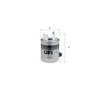 FILTR PALIWA DIESEL OE UFI