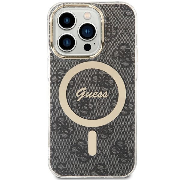 Etui Guess do iPhone 15 Pro, Czarny, MagSafe zdjęcie 2