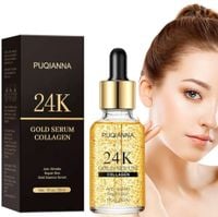 GOLD SERUM KREM DO TWARZY 24K ZŁOTO + KOLAGEN Z KWASEM TRANEKSAMOWYM