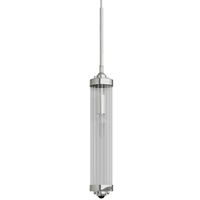LAMPA wisząca Fiatto l Cromo Orlicki Design okrągła OPRAWA glamour ZWIS szklany chrom przezroczysty