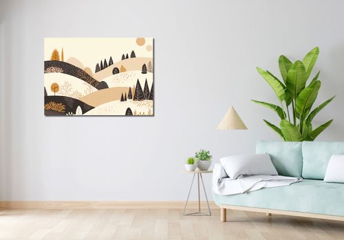 Obraz 100x70cm Jesień w Wzgórzach na Arena.pl