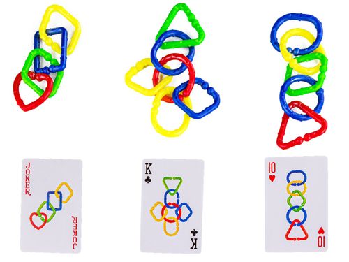 DLA DZIECI LOGICZNA GRA POŁĄCZ OBRĘCZE na Arena.pl