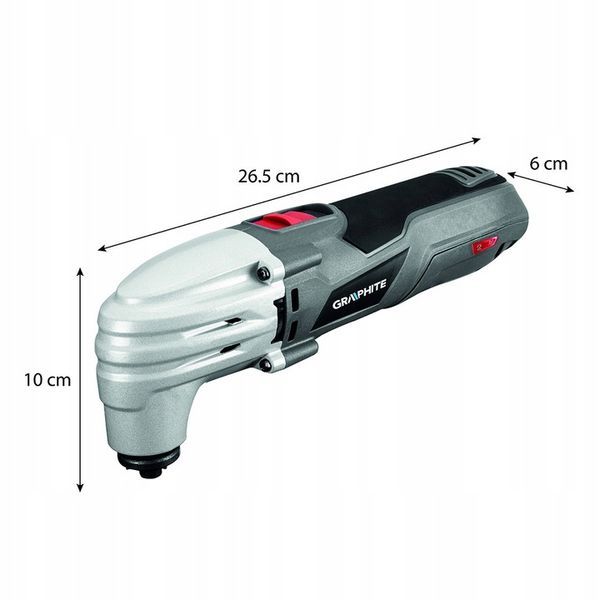 Urządzenie wielofunkcyjne renowator multitool GRAPHITE 250W + zdjęcie 7