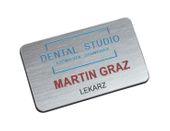 Identyfikator imienny na magnes z kolorowym nadrukiem 65x35mm 10 szt