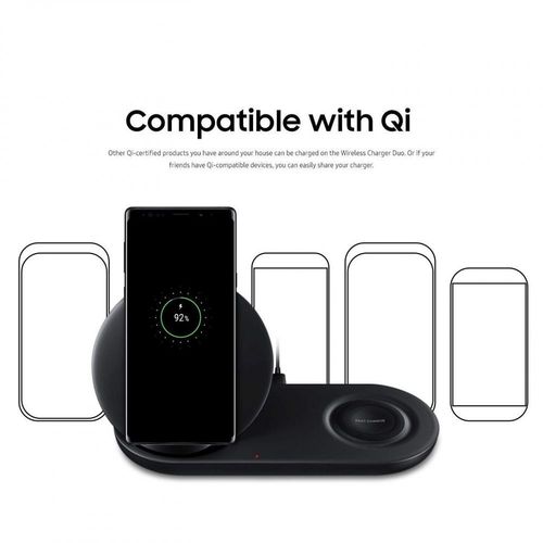 SAMSUNG WIRELESS CHARGER STAND DUO BLACK na Arena.pl