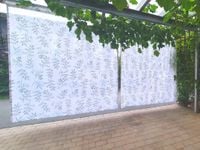 KURTYNA ZASŁONA OSŁONA OD WIATRU FIRANA NA WYMIAR