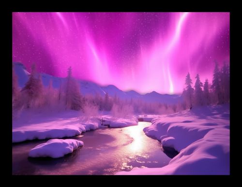 Plakat 20x15cm Aurora Nad Niebiem na Arena.pl