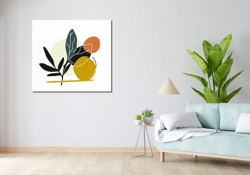 Obraz 100x90cm Elegancka Flora zdjęcie 2