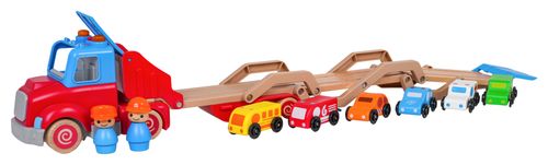 Drewniana Laweta + Autka na Arena.pl