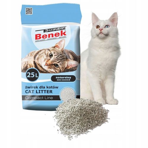 SUPER BENEK Żwirek Compact 25L na Arena.pl