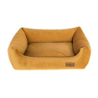 recobed® kanapa welurove miodowa m 80x65 cm