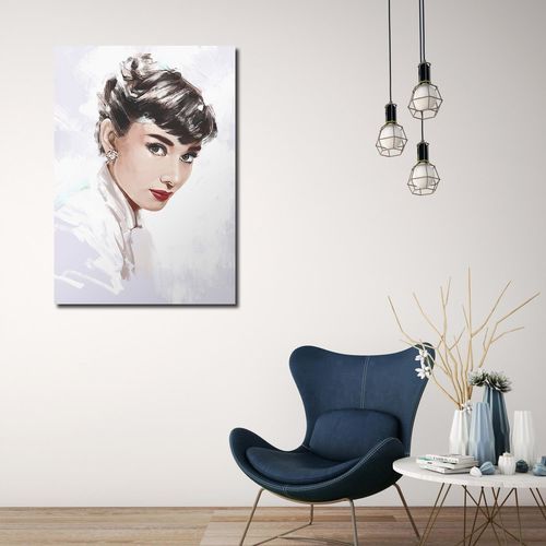 Obraz na płótnie - Canvas, Audrey 50x70 na Arena.pl
