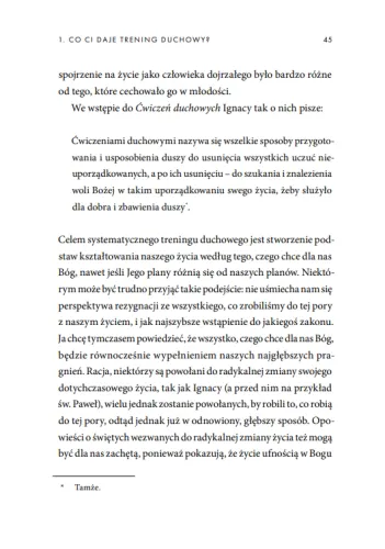 Trening świętego Ignacego. Codzienny plan duchowego rozwoju na Arena.pl