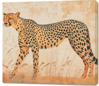 Obraz 100x90cm Gepard w Ruchu