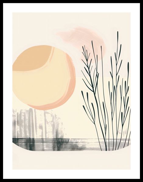Plakat 75x100cm Pastelowy Wschód zdjęcie 3