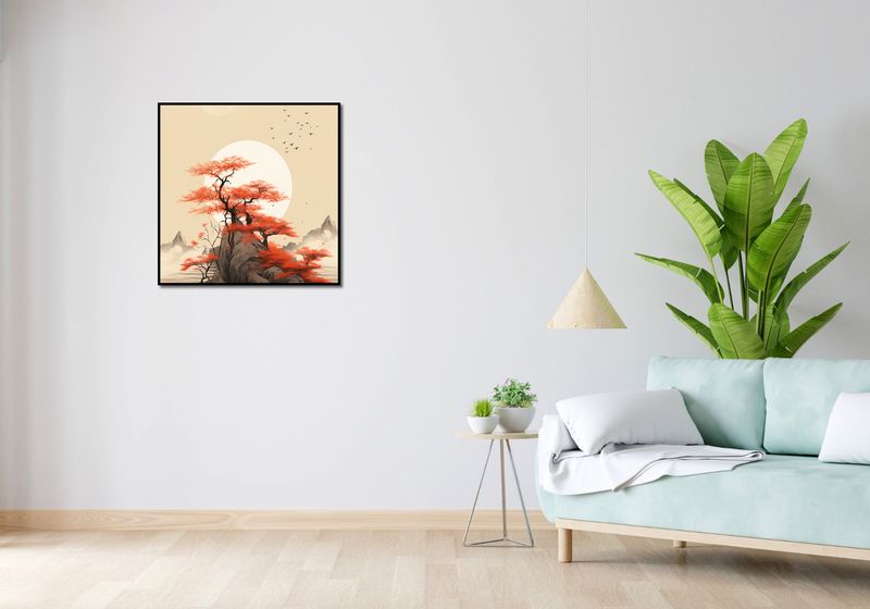 Plakat 70x70cm Szepty Wiatru zdjęcie 4