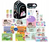 Zestaw Plecak Piórnik + Wyprawka Szkolna Pusheen XXL