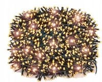 LAMPKI CHOINKOWE 1000 LED ZEWNĘTRZNE STAŁE FLASH BIAŁE CIEPŁE + FLASH