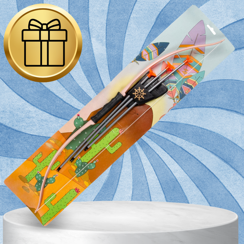 zestaw łucznika łuk dla dzieci 3 strzały z przyssawkami 61 cm na Arena.pl