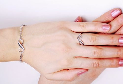 Złota bransoleta BBD4105 - Diament na Arena.pl