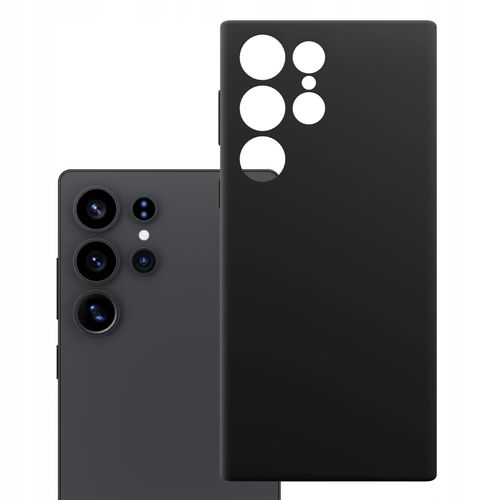 Czarne etui z MagSafe na tył Samsung Galaxy S23 Ultra 3mk HARDY MagSilicone na Arena.pl