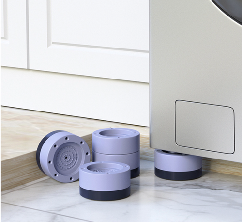 Podkładki antywibracyjne pod pralkę proste modułowe solidne komplet 4 sztuk na Arena.pl