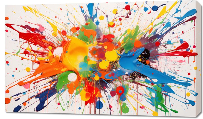Obraz 100x60cm Eksplozja Kreatywności zdjęcie 1