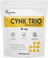 Proton Labs CYNK TRIO 3 FORMY 150% Pikolinian Glicynian Cytrynian 100 kaps