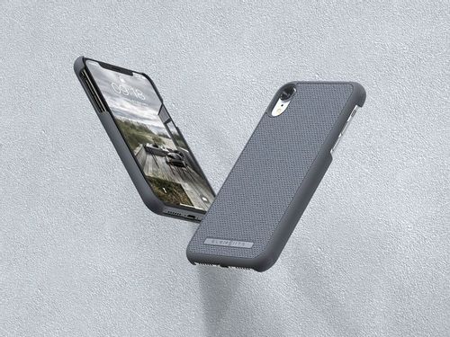 Nordic Elements Original Idun - Materiałowe etui iPhone XR (Mid Grey) na Arena.pl