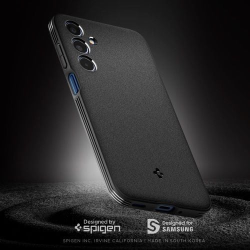 spigen essential sandblast galaxy m35 5g matte black na Arena.pl