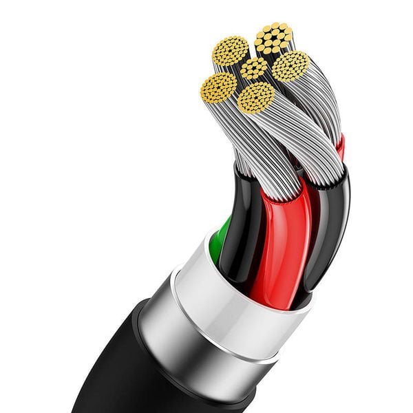 Kabel USB do USB-C Baseus Superior 100W 1m (czarny) zdjęcie 7