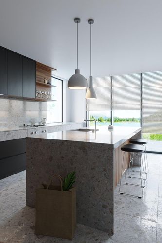 Betonowa LAMPA wisząca SL.0280 zwis OPRAWA kropla łezka szara na Arena.pl