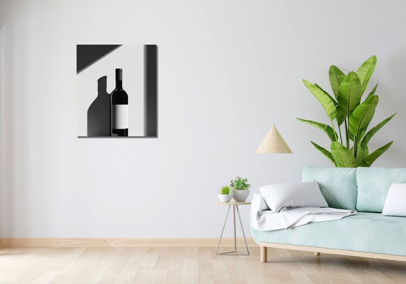 Obraz 60x70cm Butla Wina zdjęcie 2