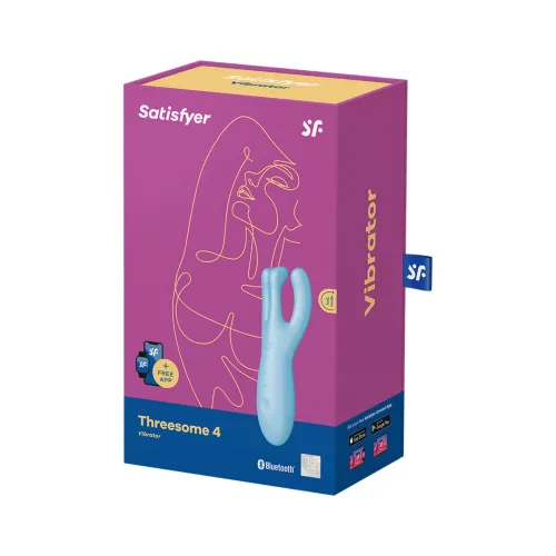 satisfyer threesome 4 - model z 3 silnikami i aplikacją bluetooth na Arena.pl