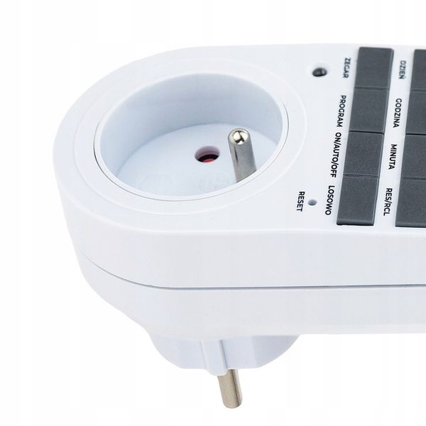 PROGRAMATOR CZASOWY TIMER WŁĄCZNIK WYŁĄCZNIK PRĄDU ENERGOOSZCZĘDNY CYFROWY zdjęcie 7