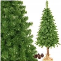 CHOINKA SZTUCZNA NA PNIU SOSNA zielona DUŻA GĘSTA 180 cm PREMIUM + GRATIS